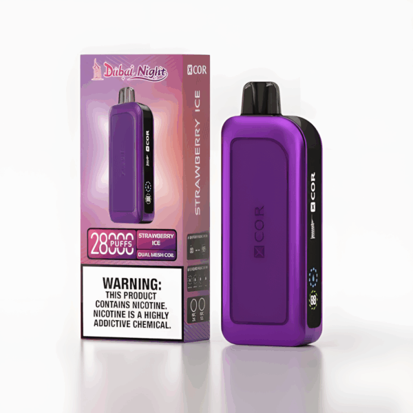 XCOR DUBAI NIGHT 28000 PUFFS - Image 4