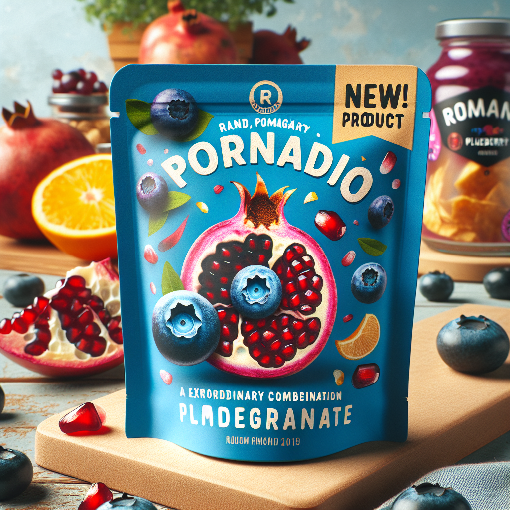 Odkryj niezwykłe połączenie smaków: Blueberry Pomegranate w nowym produktcie RANDMTORNADO!