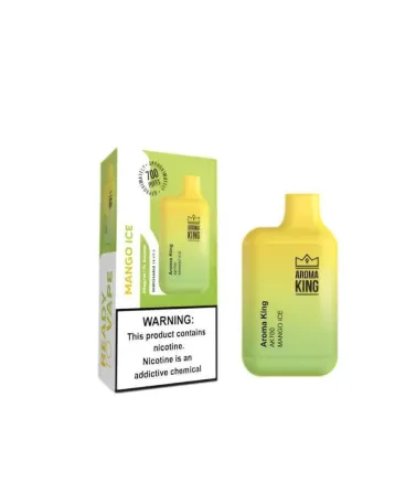 Tasting Mango Ice flavor with cat's paw