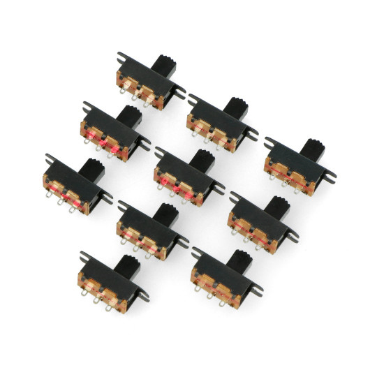 Physical slider for flavor switch in pods