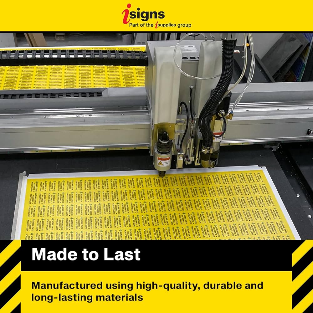 Znak stopu przed przyciskiem