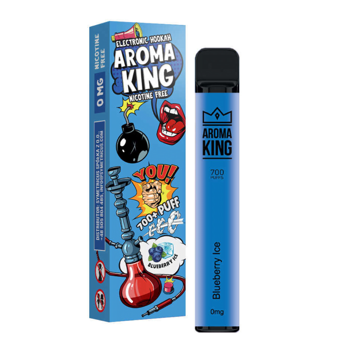 Butelki z różnymi aromatycznymi liquidami do e-papierosów.