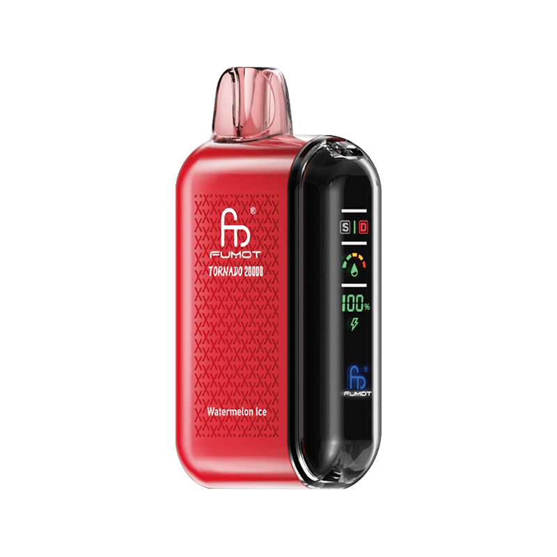 Ilustracja różnych smaków e-liquidów Fumot i XCOR