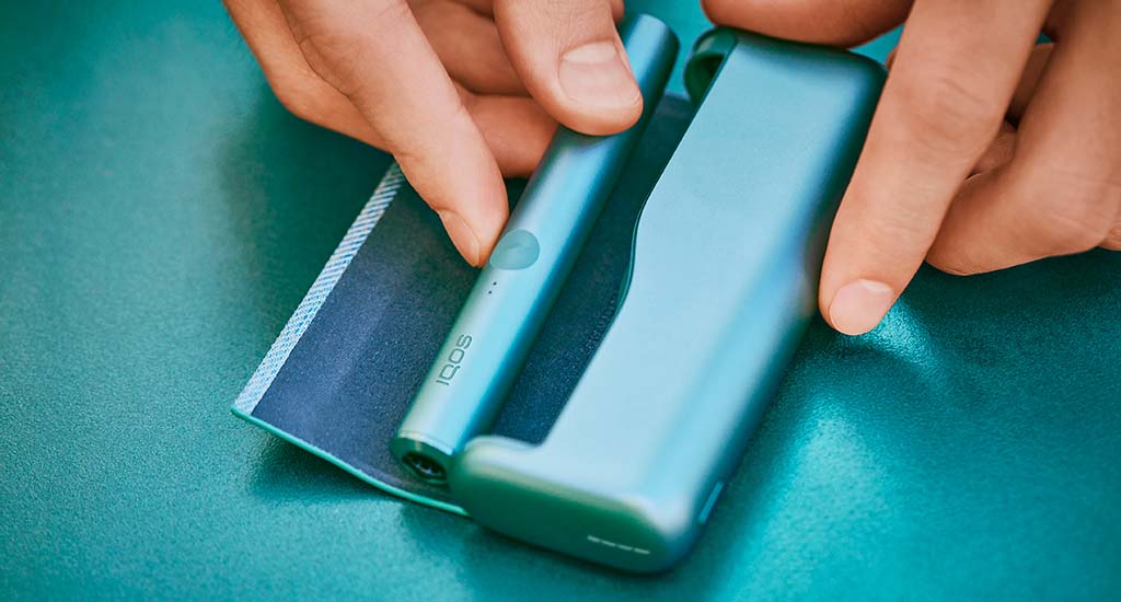 Grafika z poradami dla osób rozpoczynających przygodę z IQOS.