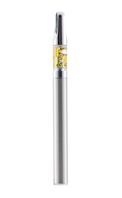 Dwa urządzenia waporyzacyjne (e-papieros i vape CBD) stojące obok siebie, wyglądające podobnie, symbolizujące metaforę kuzynów.