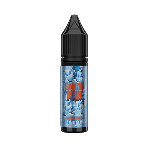 Butelka z premixem e-liquid, z widocznymi składnikami.