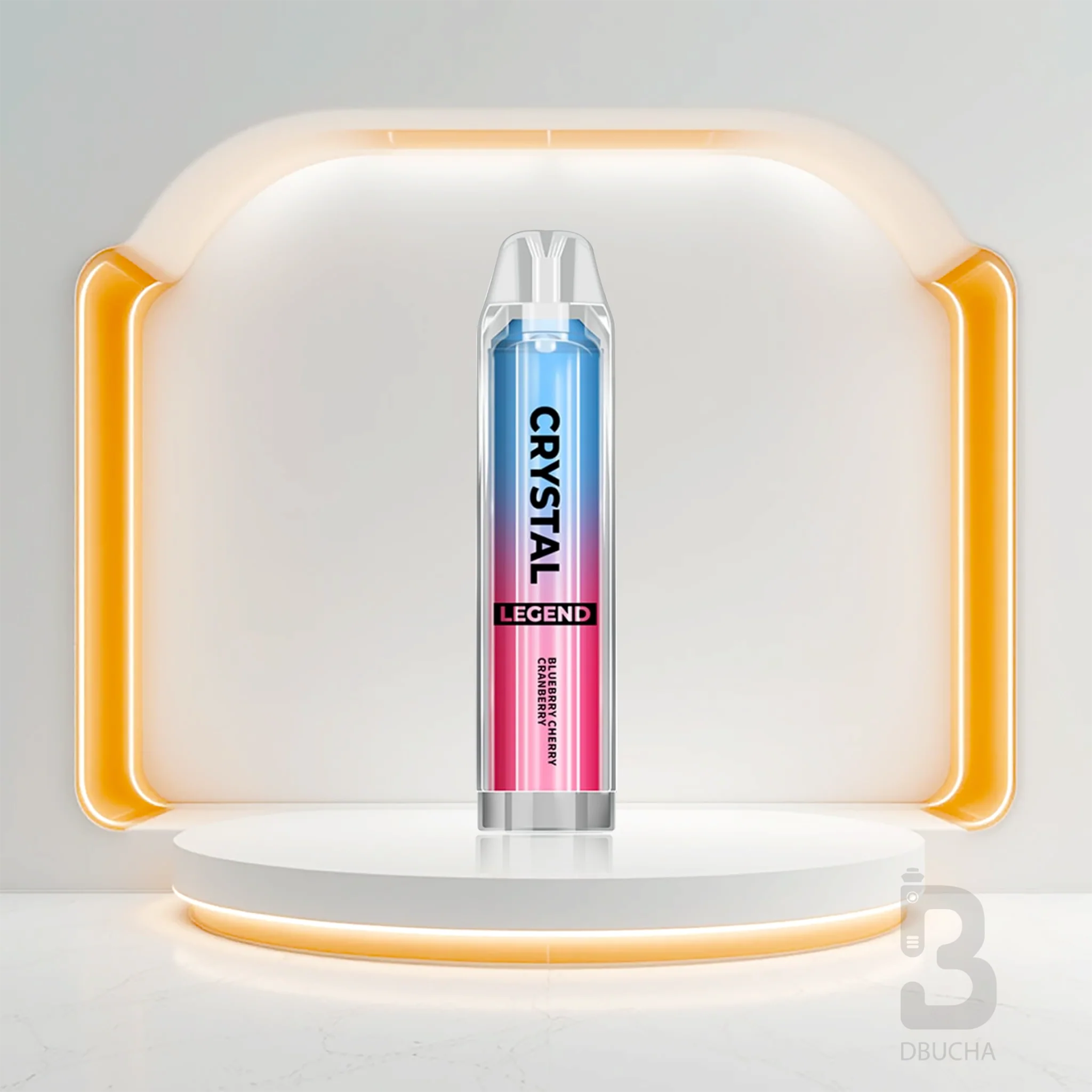 Osoby w różnych sceneriach miejskich (np. na ulicy, w klubie) trzymające w dłoniach jednorazówki Crystal, symbolizujące ich wszechobecną popularność.