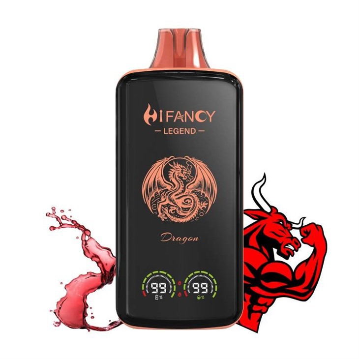 E-papieros Hifancy Dream 45K z wyróżnionym, pojemnym zbiornikiem na e-liquid (40ml).