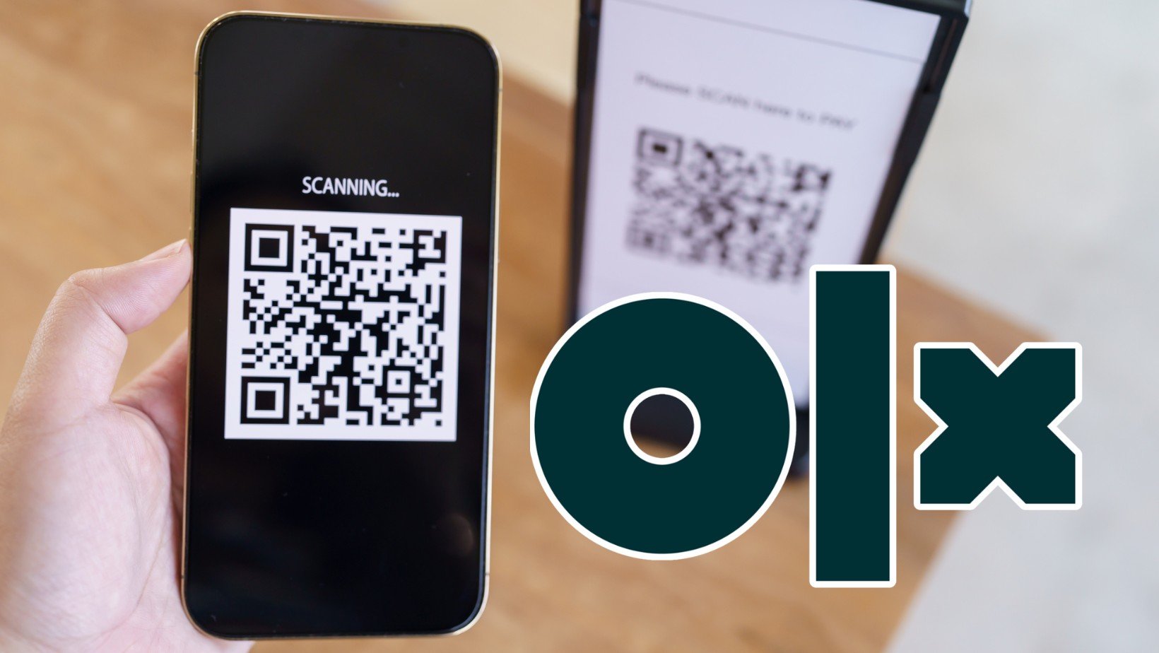 Ekran telefonu z komunikatem o liczbie skanowań kodu, pokazujący np.