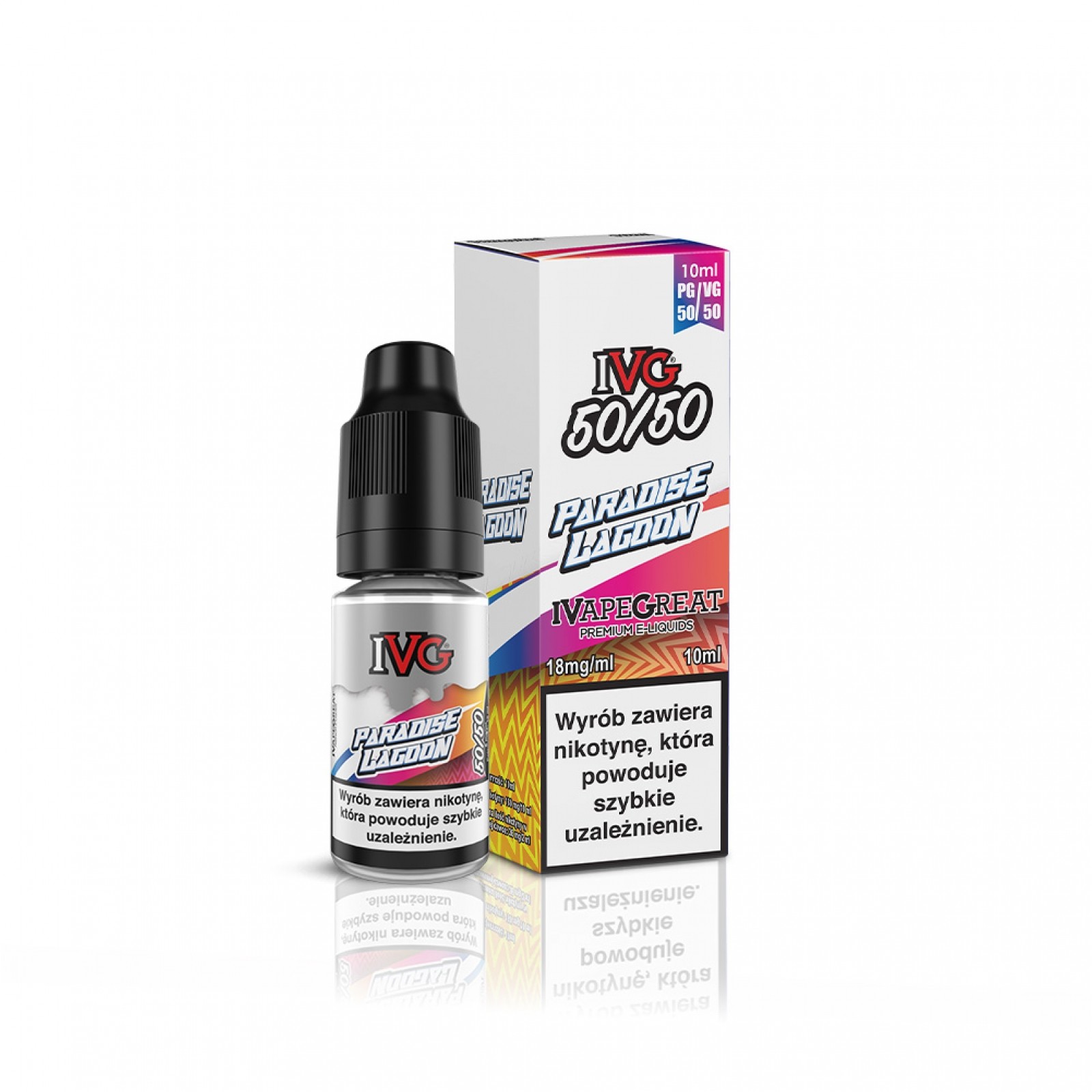 Ilustracja przedstawiająca małe urządzenie typu POD obok butelki z liquidem 50/50 oraz duży mod z potężną grzałką obok butelki z liquidem 70/30 VG/PG.