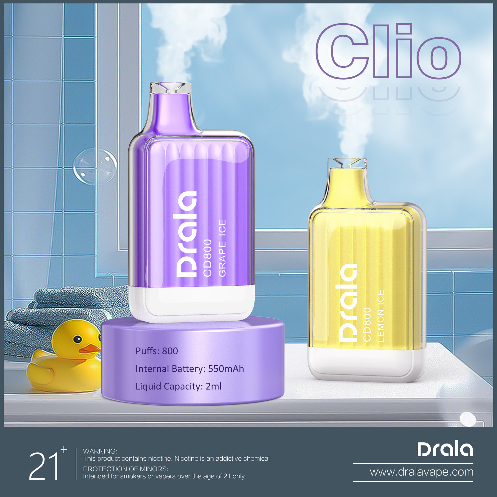 Dynamiczne porównanie trzech e-papierosów jednorazowych: HIFANCY DREAM 45000, Bang Blaze 40000 i Xcor Tyrant 23000, stylizowane na walkę lub konfrontację gigantów.