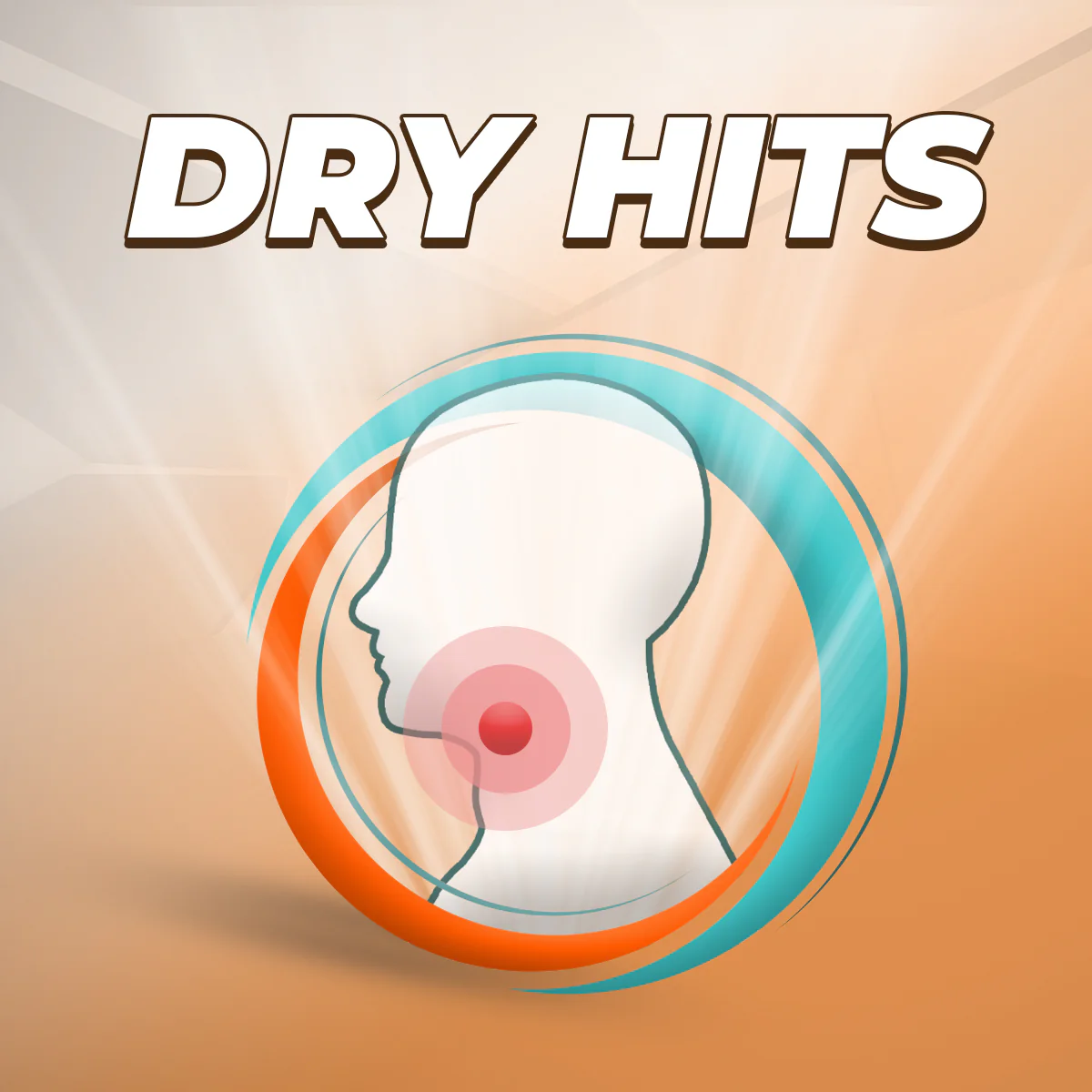 Osoba z wykrzywioną, niezadowoloną miną po zaciągnięciu się e-papierosem, symbolizująca nieprzyjemny smak spalonej waty (dry hit).