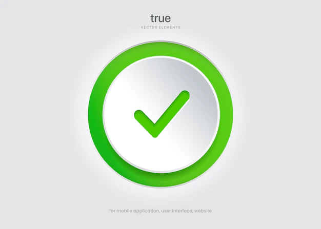 Duży, wyraźny, zielony znak TAK na minimalistycznym tle, symbolizujący prostą i jednoznaczną odpowiedź.