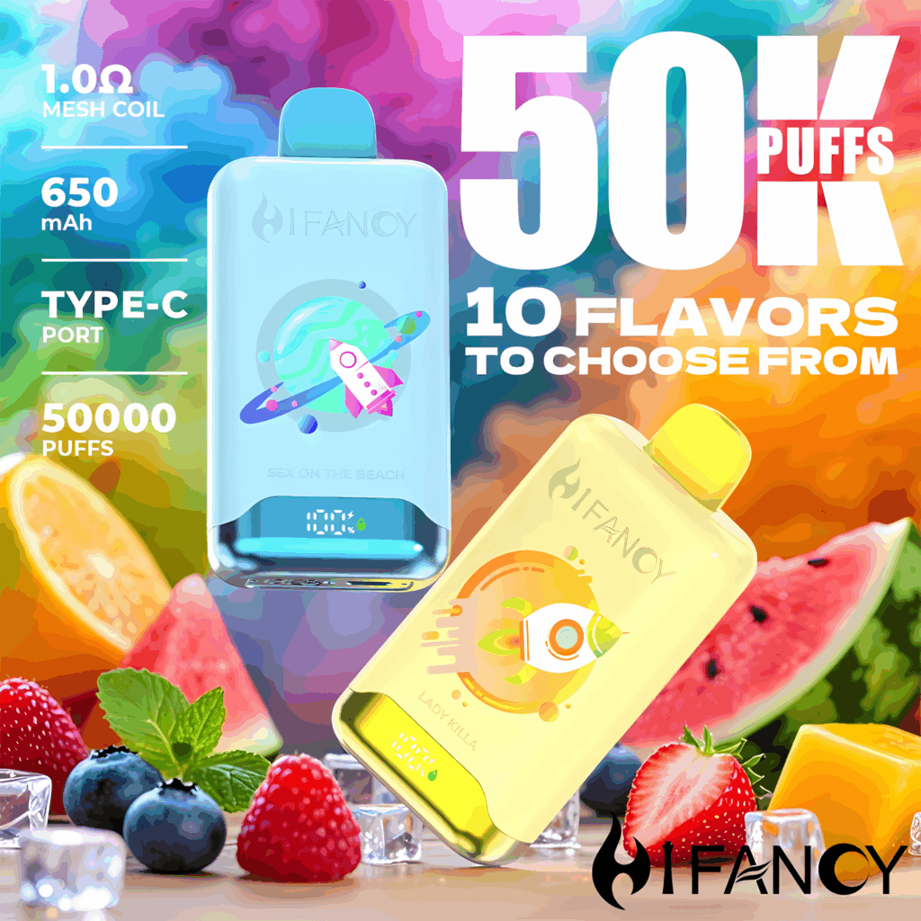HIFANCY SPACE 50000 PUFFS | KOSMICZNY GIGANT 🚀