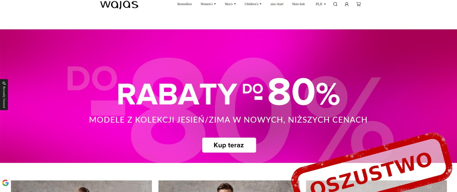 Ikona czerwonej flagi ostrzegawczej na tle dymu z e-papierosa, symbolizująca ryzyko i niebezpieczeństwo związane z niezweryfikowanymi zakupami online.