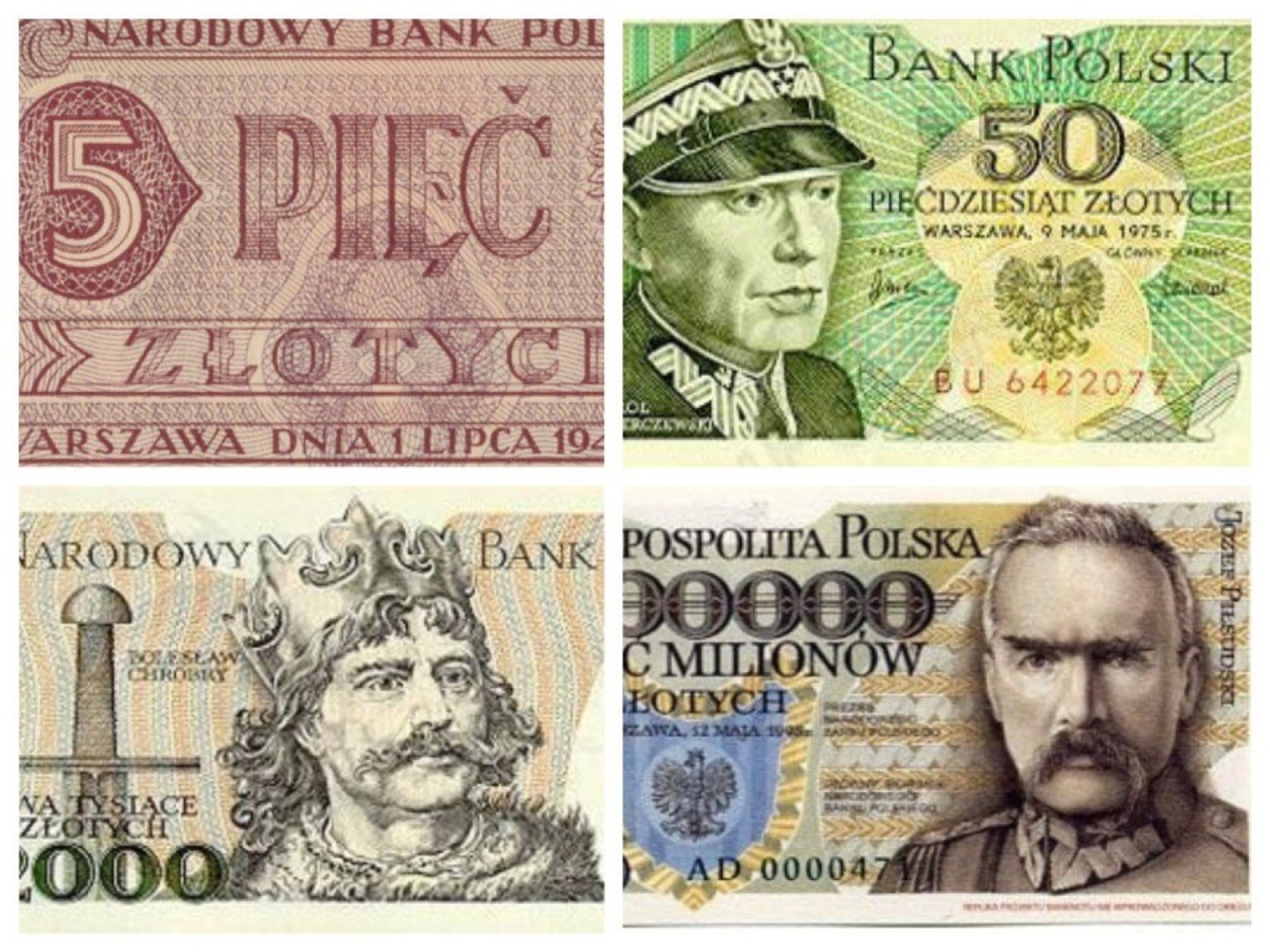 zaoszczędzone pieniądze 2131 zł, stos banknotów, korzyść finansowa z Hifancy - Banknoty z PRL-u: od 2 zł do 5 milionów. Pamiętacie je? | Wrocław ...
