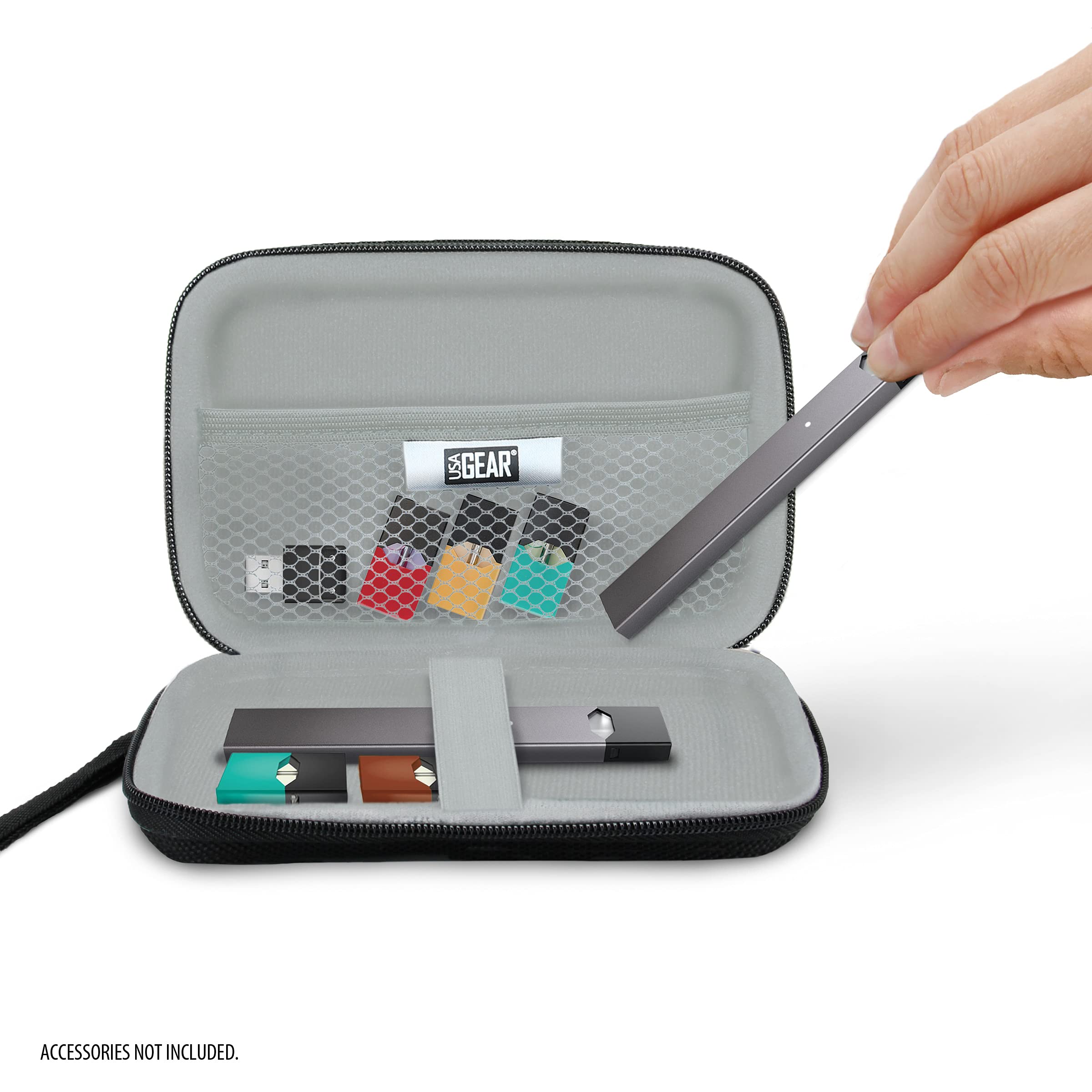 Szybka dostawa paczki kurierskiej, spowolniona dostawa vape, zniecierpliwiony klient czekający na paczkę, standard Amazon dostawa - Amazon.com: USA GEAR Vape Case - Vape Pen Case with eCigarette and ...