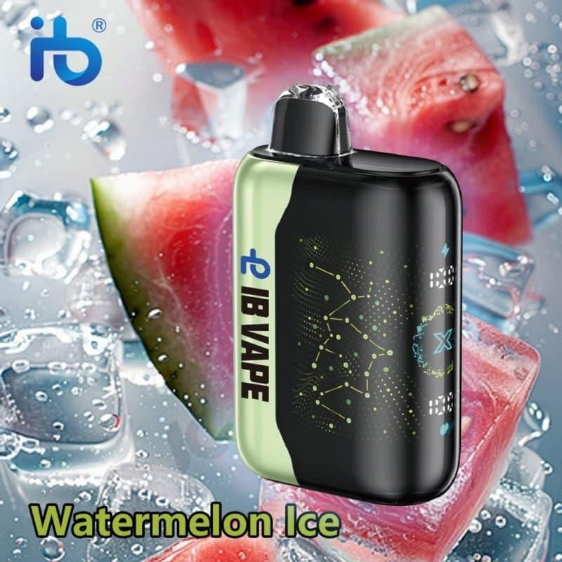 osoba niezdecydowana wybór smaku vape, dylemat e-papieros arbuz truskawka, klient w sklepie z e-papierosami - Arbuzowy Lód 35000 Puff - Ibvape Bar | Orzeźwiający E-papieros ...