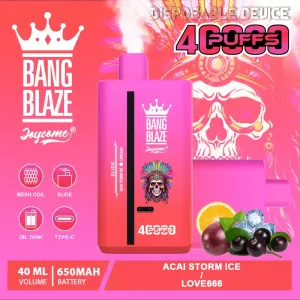 Bang Blaze 40000 jednorazówka, e-papieros z regulacją przepływu powietrza, vape z suwakiem airflow, Bang Blaze produkt - BANG BLAZE 40000 Puffs Dual Flavor DSK041 Autentyczna ...
