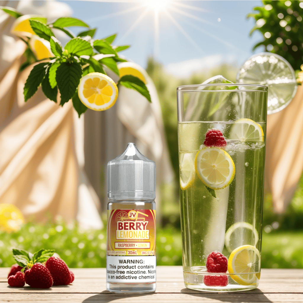 berry lemonade vape flavor, e-papieros jagodowa lemoniada, miks jagody cytryna, orzeźwiający smak vape, owoce leśne i cytrusy e-papieros - Jvapes Berry Lemonade E-Liquid | 117