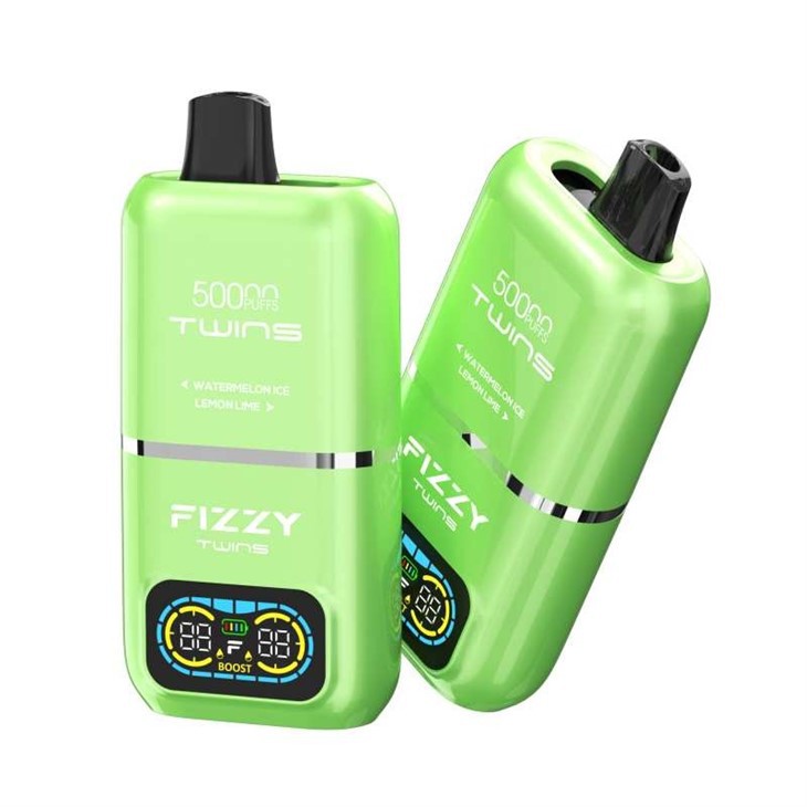 Fizzy Twins 50000 puffs,jednorazówka 50ml,vape recenzja Polska,dwusmakowe jednorazówki,Hifancy Space 50000