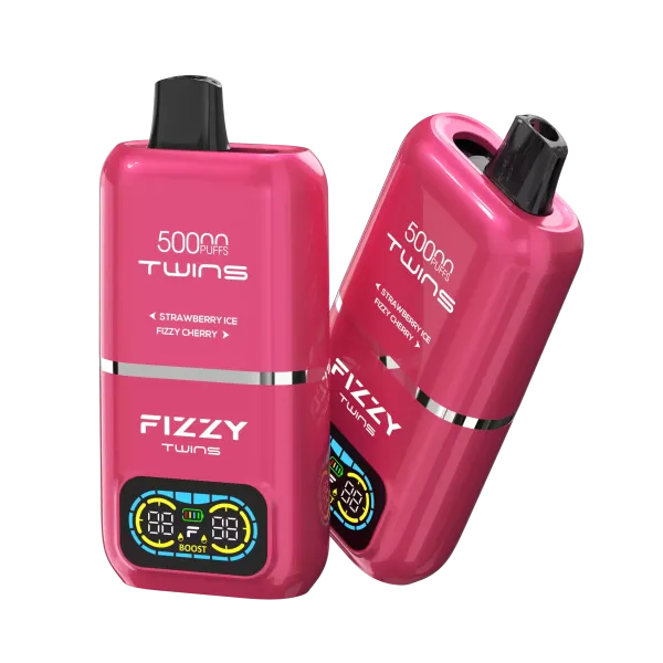 e-papieros bez Quick Charge, USB-C brak Power Delivery, Fizzy Twins 50000, XCOR Dubai Night 28000 - Fizzy Twins 50000 Puffs Dual Tank Double Flavor 12 Colors 2% 5 ...