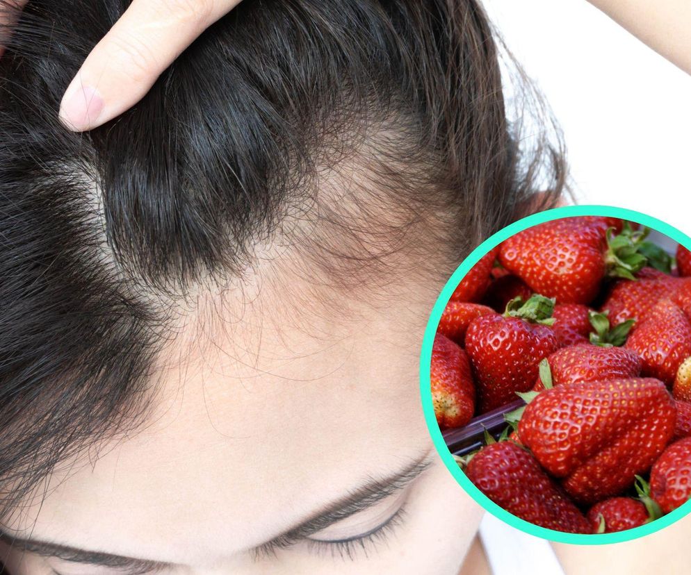 świeże włosy truskawki, ubrania zapach owoców, kobieta świeża, bez dymu vaping - Truskawki na... porost włosów? Zdziwisz się, jak można wykorzystać ...