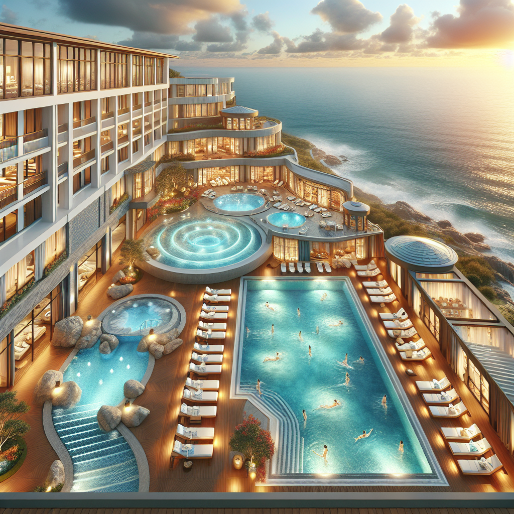 weekend w SPA dla dwojga, luksusowy hotel wellness, relaks jacuzzi, strefa odnowy biologicznej - Najlepsze hotele nad morzem z basenem i jacuzzi idealne SPA na weekend