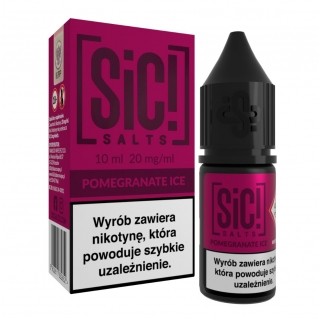 gęsty liquid vape na mrozie, zamarzający płyn e-papierosa, olejek vape konsystencja kisielu, problemy z grzałką na zimnie - Płyn do e-papierosa SIC! SALTS 10ml Energy Drink Ice 20mg - e ...