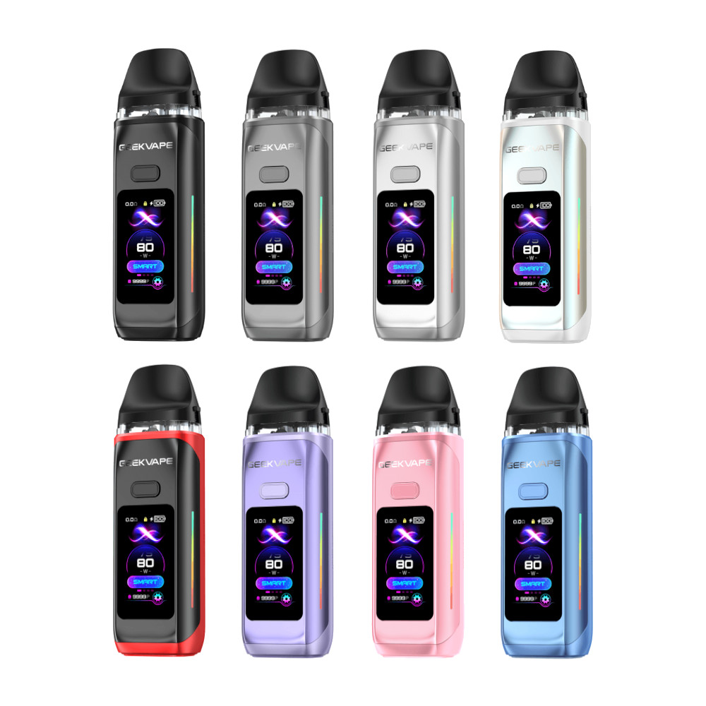 Nowoczesny e-papieros 2025, jednorazówka z ekranem dotykowym, innowacyjny vape, szybkie ładowanie vape - POD GEEKVAPE Digi Max - Moc: 5W - 80W, Bateria: 3000 mAh