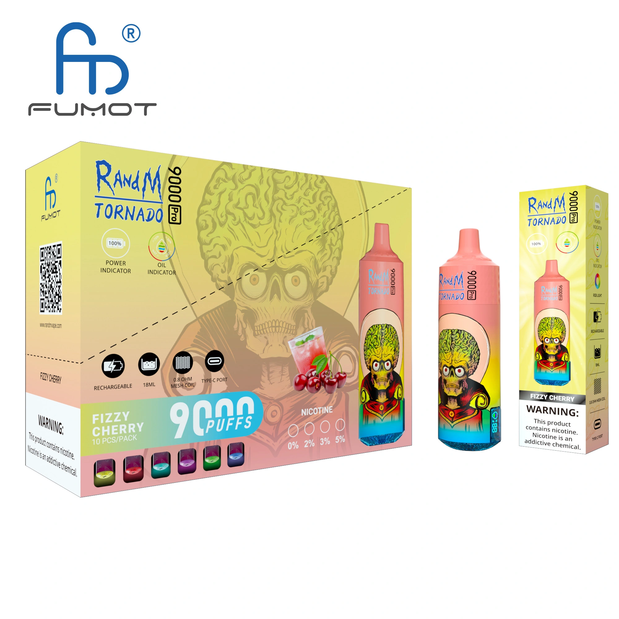 RandM Tornado 9000 PRO Puffs jako alternatywa dla jednorazówek z Żabki