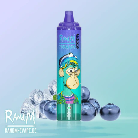 RandM Tornado 15000 Mr Blue, e-papieros RandM Tornado, popularny vape jednorazowy, ikoniczny RandM vape - Randm Tornado 15000 - Maximum steam pleasure – Tornado Vape
