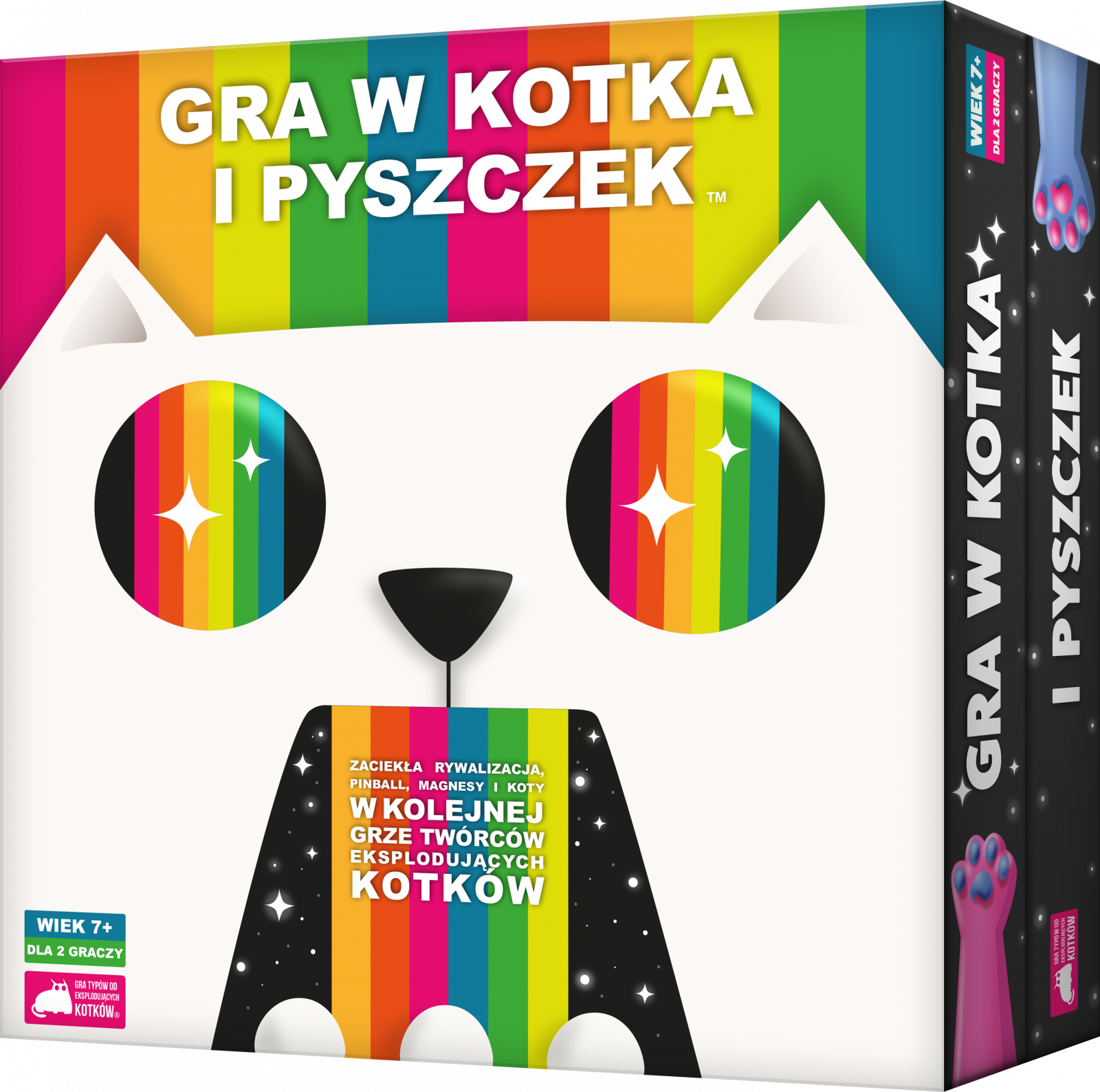 gra w kotka i myszkę, algorytm, ukrywanie produktów, trudna dostępność, czarny kot, labirynt, zakaz sprzedaży e-papierosów online - Gra w kotka i pyszczek - gra planszowa | GramywPlanszówki