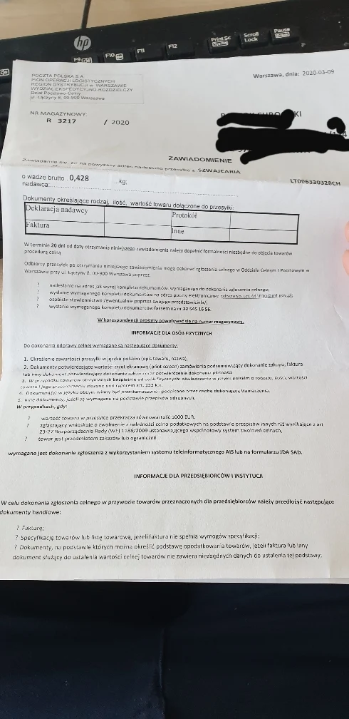 Urząd Celno-Skarbowy pismo, list zatrzymanie paczki, groźba celna vape - Zatrzymanie paczki przez Urząd Celny - Strona 49 - Salon ...