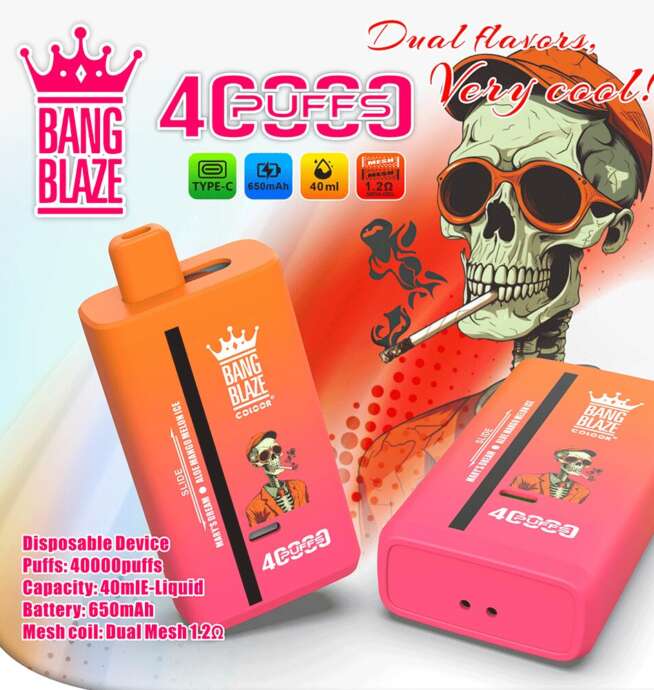Bang Blaze 40000 Hifancy Space 50000 porównanie, e-papierosy jednorazowe zestawienie, vape giganci - Bang Blaze 40000 40K Puffs 2% 3% 5% Nikotynowy podwójny smak ...