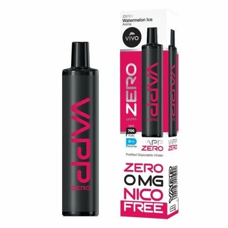 Vape 0mg wolność, e-papieros bez nikotyny, klucz do rzucenia palenia, piwo bezalkoholowe vape - E-Inhalator VIVO VAPP ZERO - Watermelon Ice 0mg - Orzeźwiająca ...