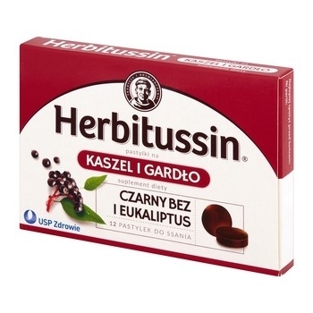 kaktus w gardle, ból gardła, kaszel, e-papieros mity fakty, alergia na PG - HERBITUSSIN Kaszel i Gardło 12 pastylek do ssania w Apteka ...