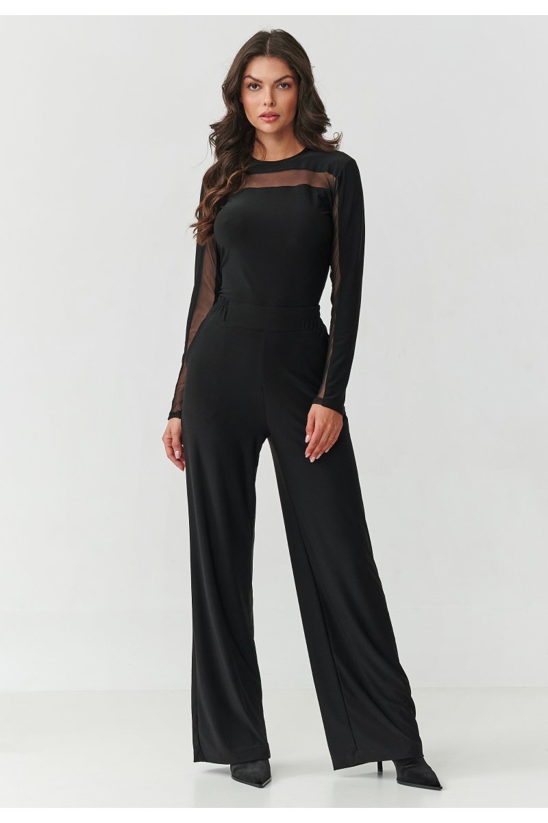 elegancki komplet damski z tra