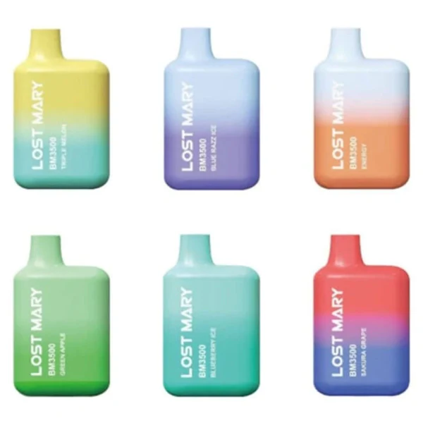 e-papieros smaki słodycz owocowe aromaty Elf Bar Lost Mary - Elf Bar Lost Mary: Disposable Pod, Dual Mesh Coil Flavour, Compact ...