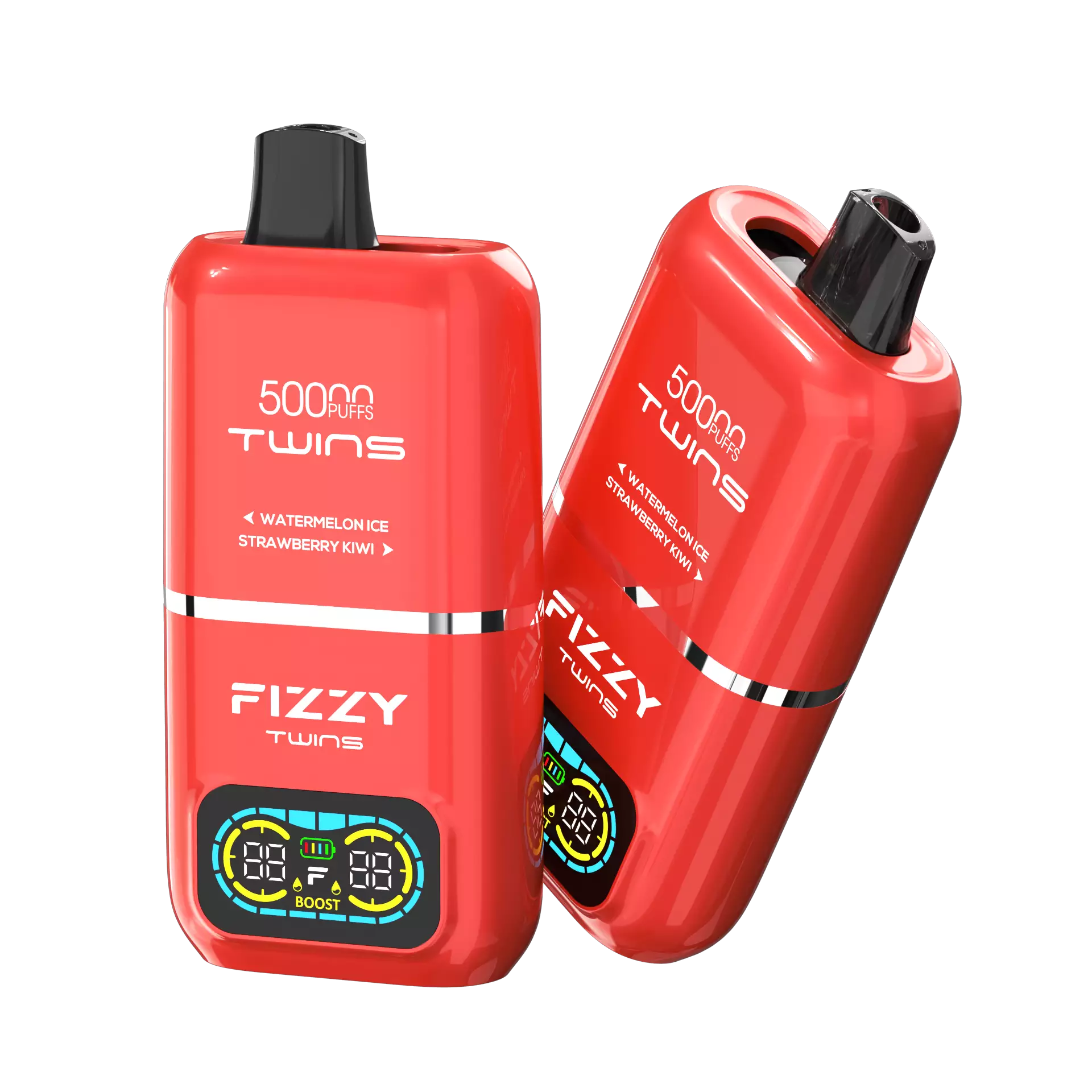 Fizzy Twins 50000 puffs, duży e-papieros, long-lasting vape, urządzenie do vapingu, produkt Fizzy Twins - Fizzy Twins 50000 Puffs Dual Flavor Tank Disposable Vapes - VapeXYZ