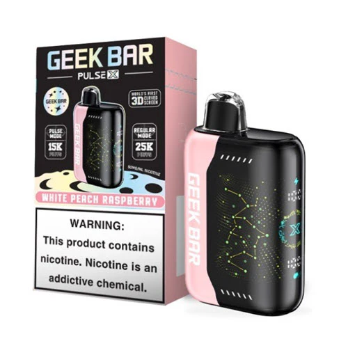 Geek Bar Pulse przełącznik trybów, suwak mocy vape, tryb Regular Pulse e-papieros, kontrola mocy jednorazówka - Geek Bar Pulse X 25K Disposable Vape Device - 3PK | Ohm City Vapes