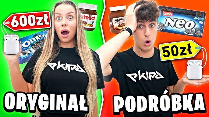 Podróbka - PODRÓBKA vs ORYGINAŁ *Koszulka EKIPY*