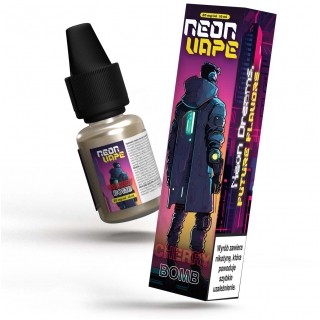 spalony smak vape, przypalony e-papieros, nieprzyjemny zapach z vape, zepsuty liquid - Liquid Neon Vape Salt 10ml Limechrome 20mg - e-papierosy.pl