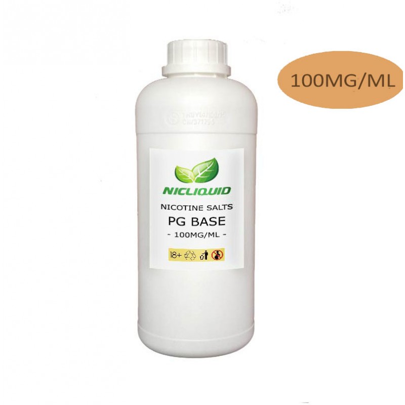 100mgml pg nicotine salts base