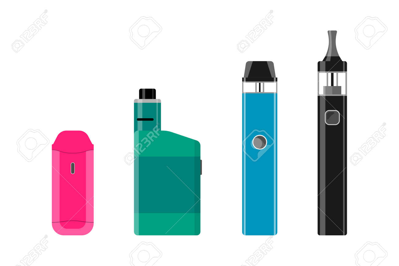 różne e-papierosy jednorazowe elektroniczne urządzenia vaping - Elektroniczny Zestaw Papierosów Kolorowy Vape Pen Hipster Sprzęt ...