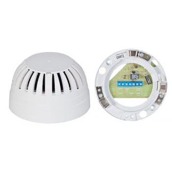 czujka dymu pociąg toaleta, optyczny detektor dymu PKP Pendolino, nowoczesny pociąg elektronika - Optyczna Czujka Dymu Osd23R + Gniazdo Autoreset 24V - Sklep ...