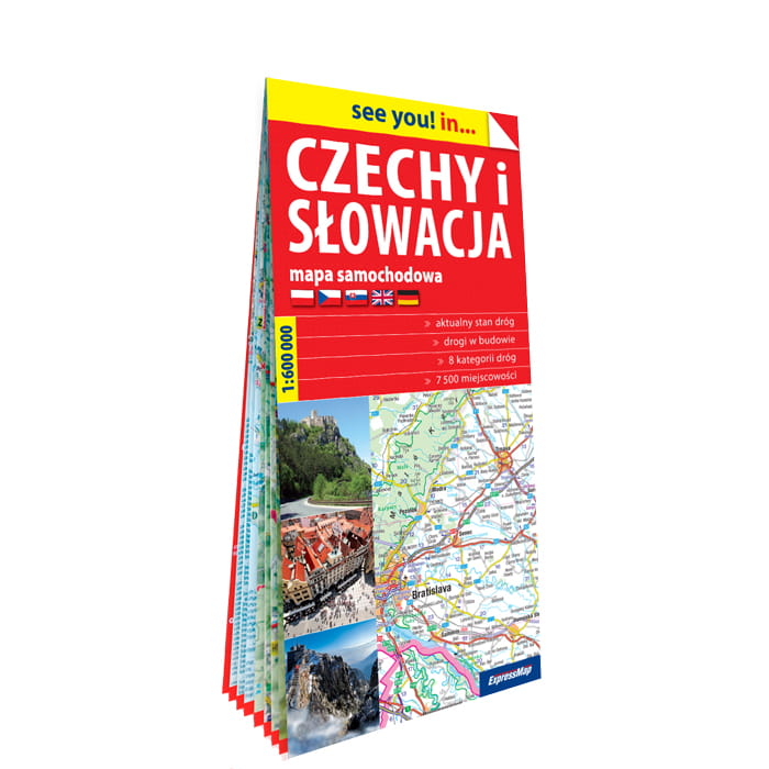 podróż samochodem e-papieros granica Czechy Słowacja, vape trip Europa, e-papieros przewodnik podróży - Czechy i Słowacja; papierowa mapa samochodowa 1:550 000 ...