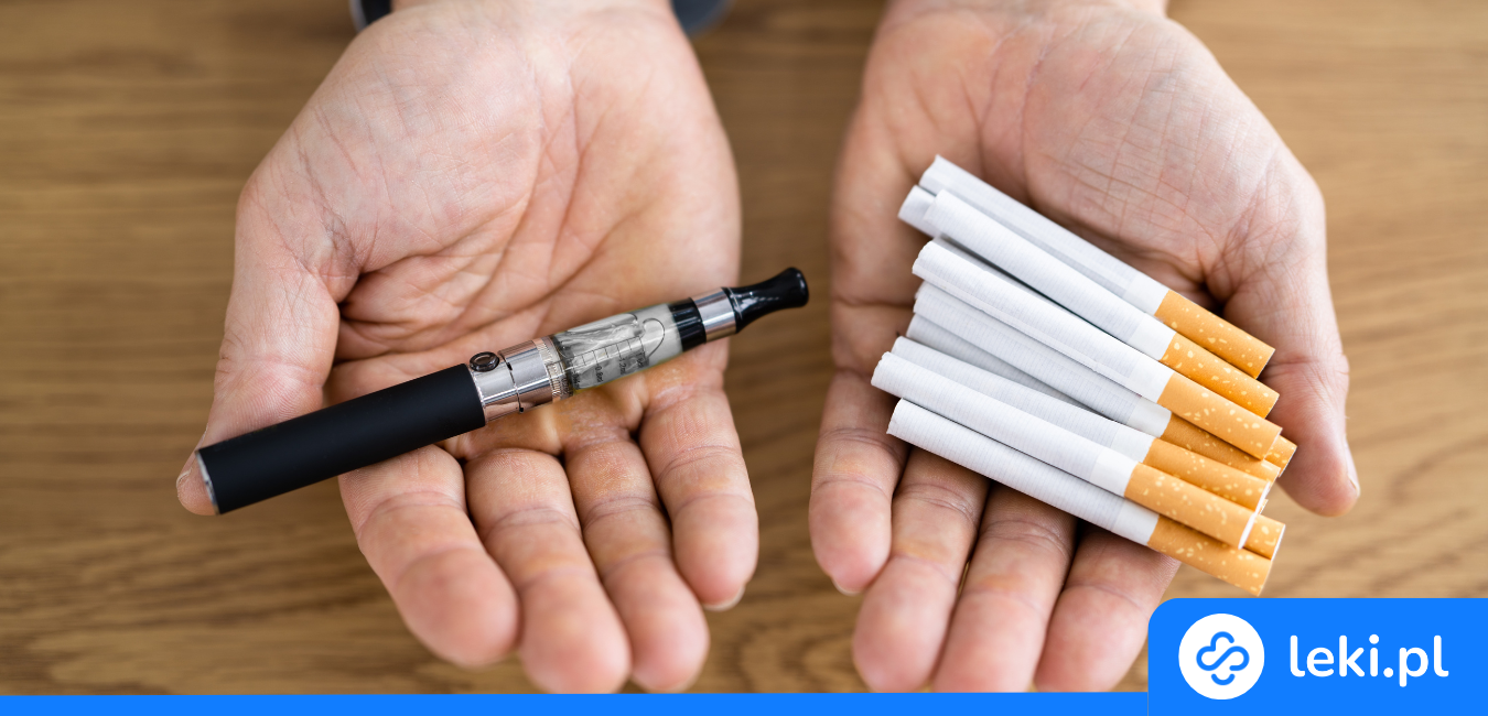 osoba z e-papierosem 0mg, lustro, refleksja nad vapingiem, vape bez nikotyny - Liquid bez nikotyny – czy e-papierosy bez nikotyny są bezpieczne ...