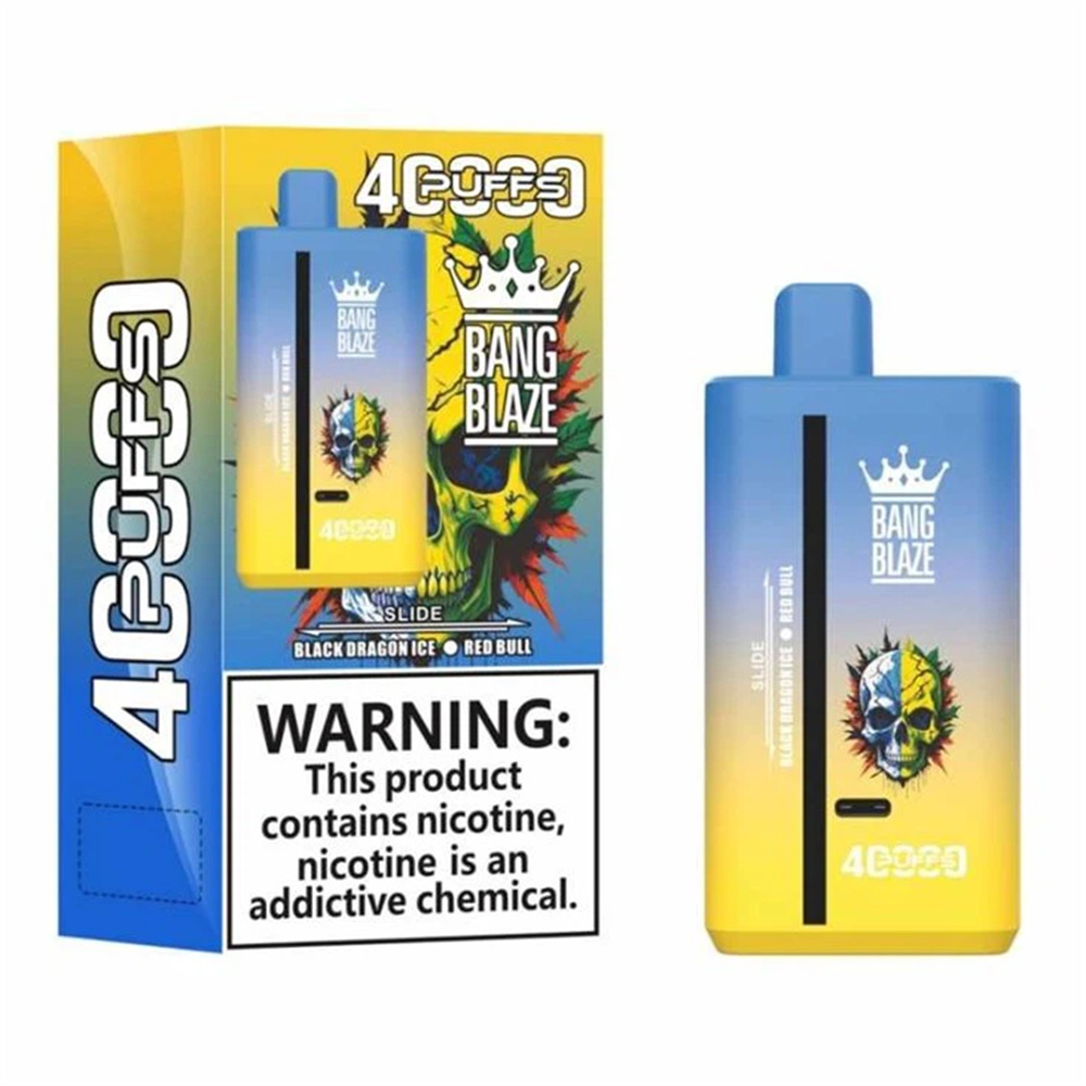 Bang Blaze 40000 Puffs, duży e-papieros jednorazowy ładowalny, vape gigant ekologiczny - Bang Blaze Vape 40000 Puffs 40k Polska Włochy, wysokiej jakości ...