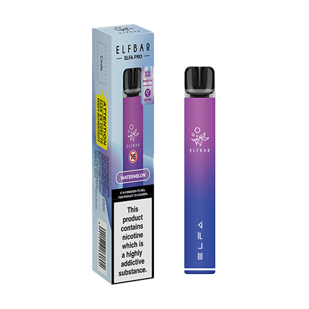 Elf Bar Elfa Pro e-papieros detal zbliżenie - Elf Bar ELFA Pro Pod Vape Kit | Free UK Delivery Available
